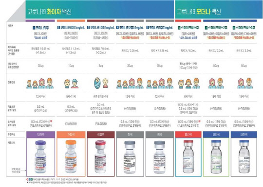 '한눈에 보는 코로나19 mRNA 백신' 리플릿. 식약처 제공.